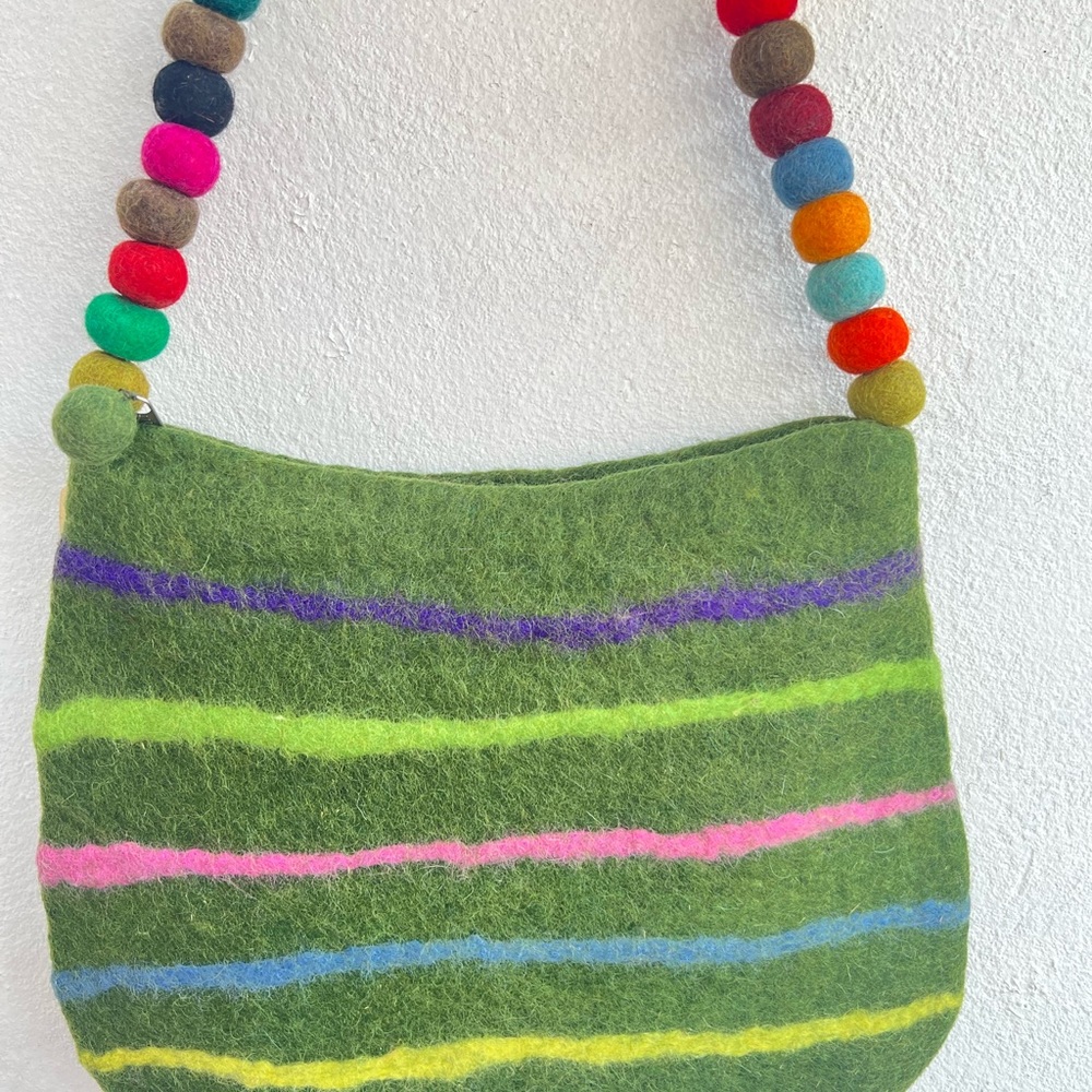 Hand Felted Bag View 5